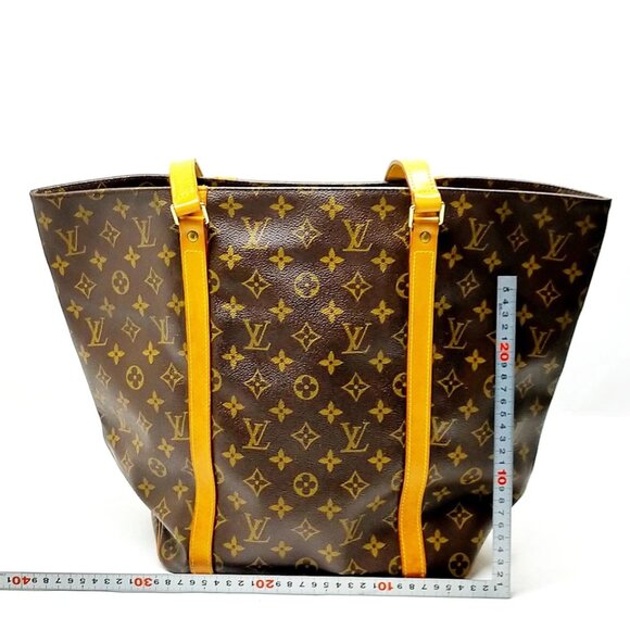 Louis Vuitton LV Shoulder Bag Sac Shopping Brown Monogram 600-053125 - Picture 2 of 13